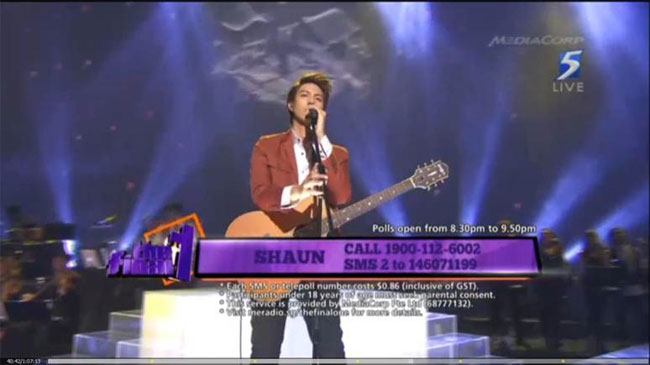 Shaun Jansen With Masterbilt on Singapore's The Final 1