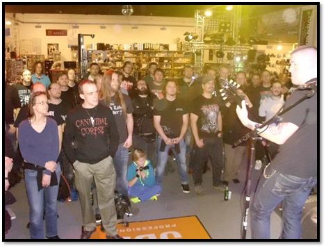 Jeff Waters Rocks Just Music in Hamburg