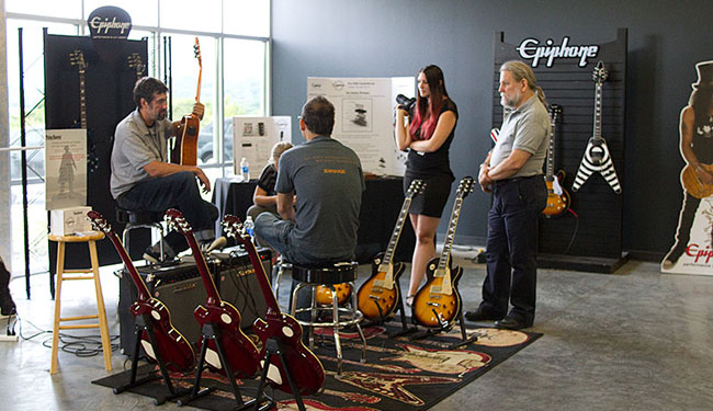 Epiphone Celebrates 140th Anniversary With Open House Event