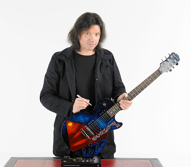 Europe's Exclusive Auction of 10 Special Edition Airbrushed Epiphone Guitars