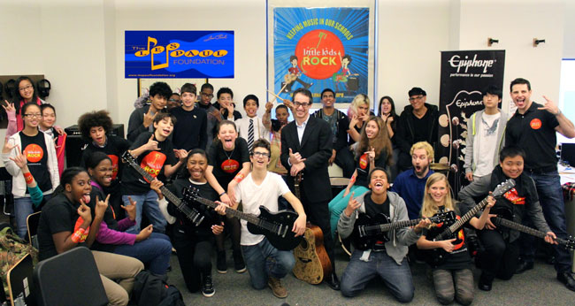 The Les Paul Foundation Helped Little Kids Rock Across the Country with a Grant and Surprise Epiphone Guitar Delivery