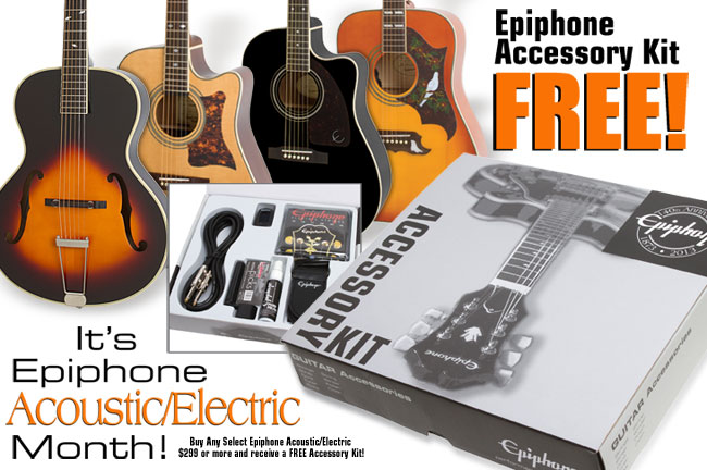 Buy A PRO-1 Acoustic in September and Get a Free PRO-1 Acoustic Accessory Kit