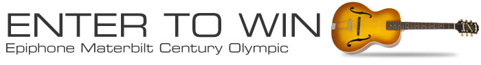 Enter to Win a Masterbilt Century Olympic Guitar from Epiphone