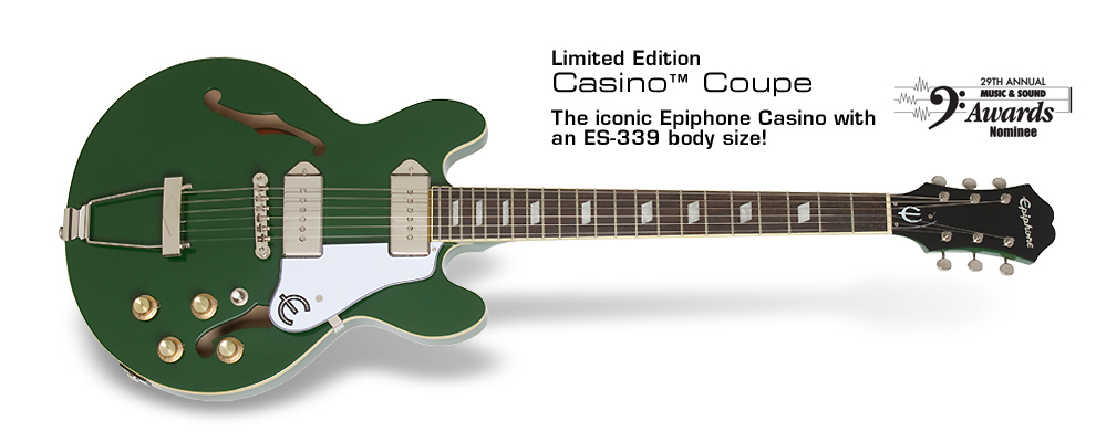 epiphone casino green