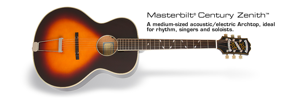 Epiphone Masterbilt® Zenith™ Classic Acoustic/Electric Guitar